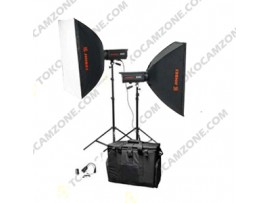 Paket Studio Jinbei EC-V400 With Softbox